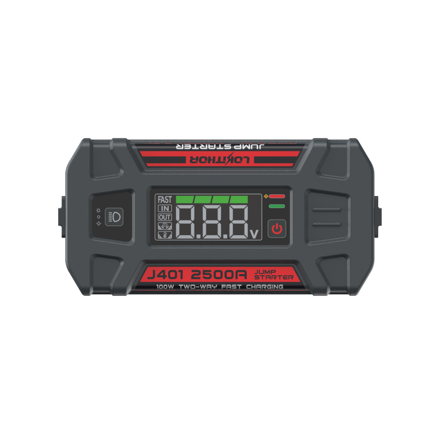 Lokithor J401 2500A 12V 74Wh Lithium Jump Starter