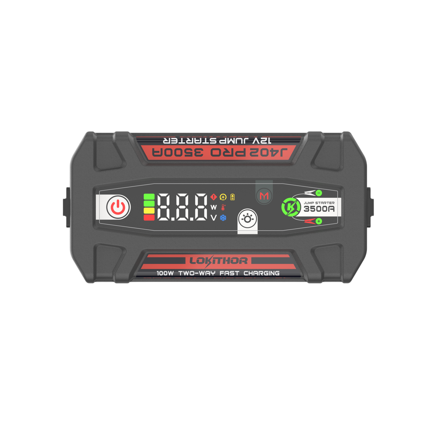 Lokithor J402 PRO Jump Starter | 12V 3500A | LiPo