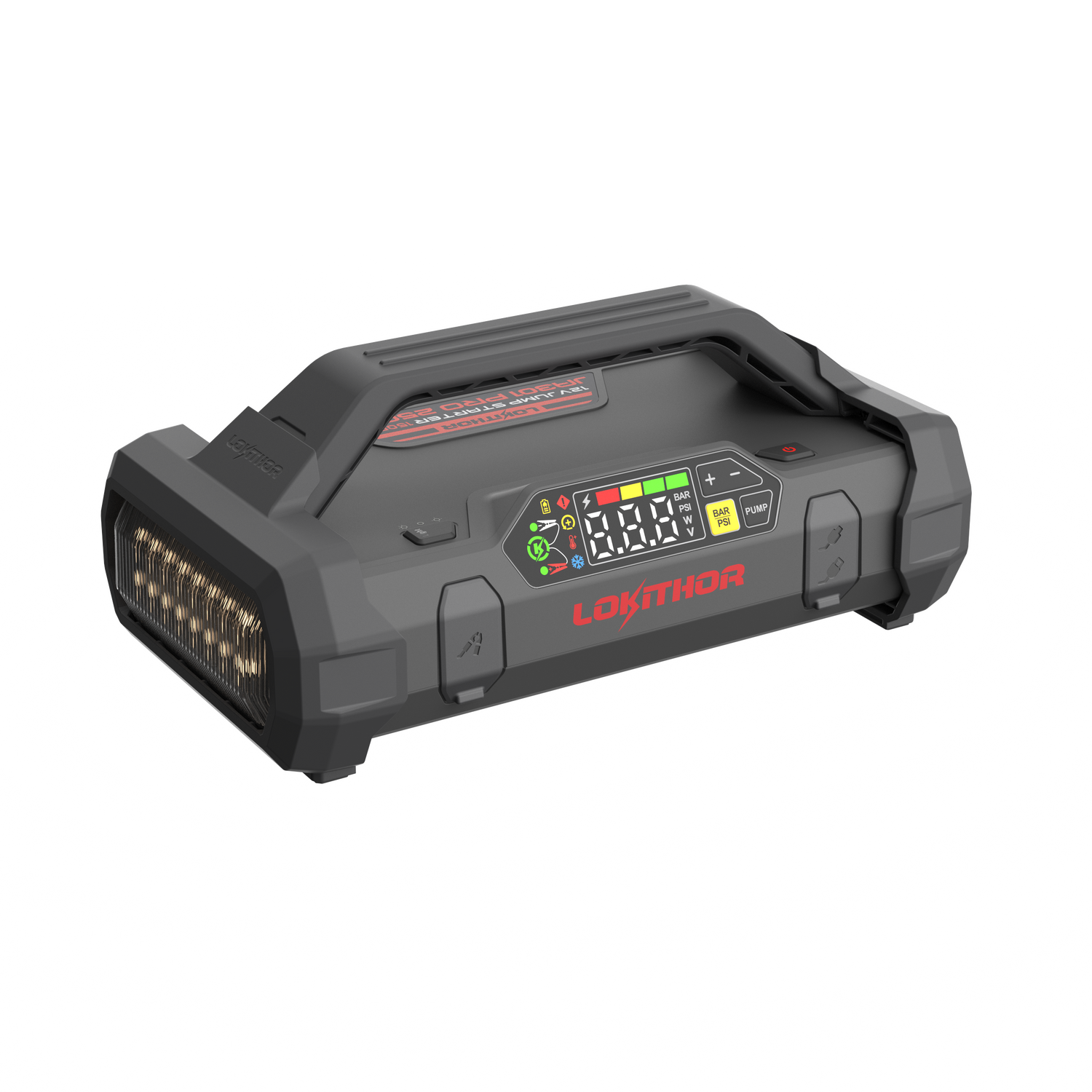 Lokithor JA301 PRO Jump Starter with Air Compressor | 4 IN 1