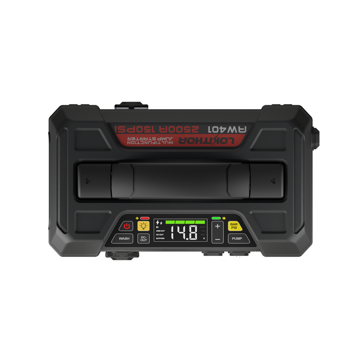 Lokithor AW401 12V 2500A 74Wh Lokithor Jump Starter / Car Washer / Power Bank / Led Light / Air Inflator 5 IN 1