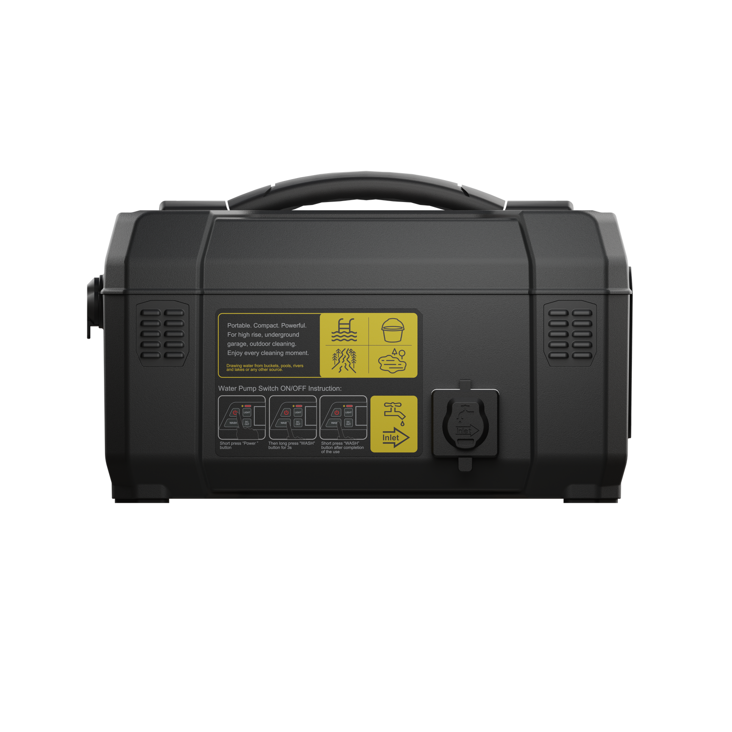 Lokithor AW401 12V 2500A 74Wh Lokithor Jump Starter / Car Washer / Power Bank / Led Light / Air Inflator 5 IN 1