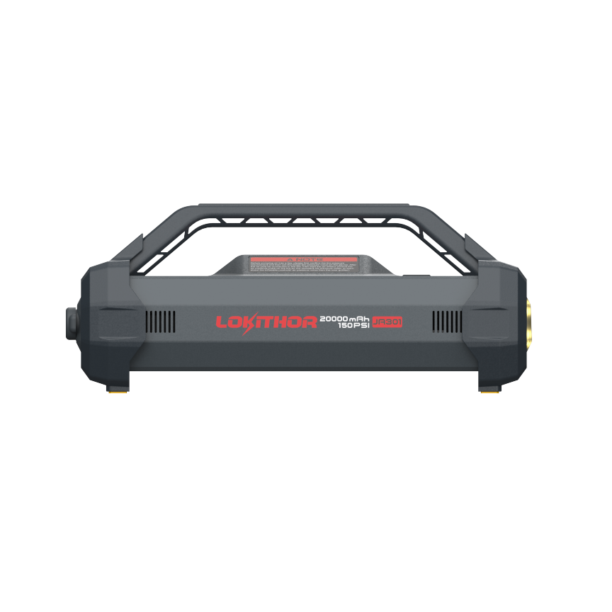 Lokithor JA301 2000A 12V Lithium Jump Starter with 150PSI Air inflator